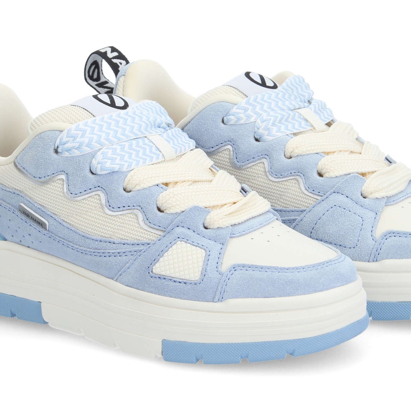 NOLLIE SNEAKER W - SUEDE/MESH/NAPP - BLUE/OFF WHITE